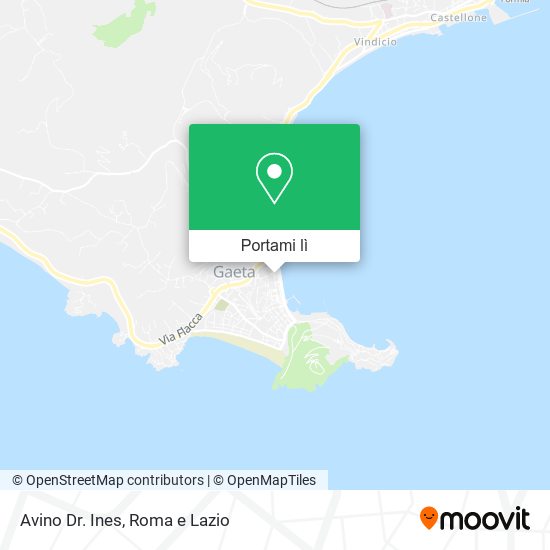 Mappa Avino Dr. Ines