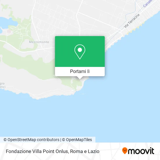 Mappa Fondazione Villa Point Onlus