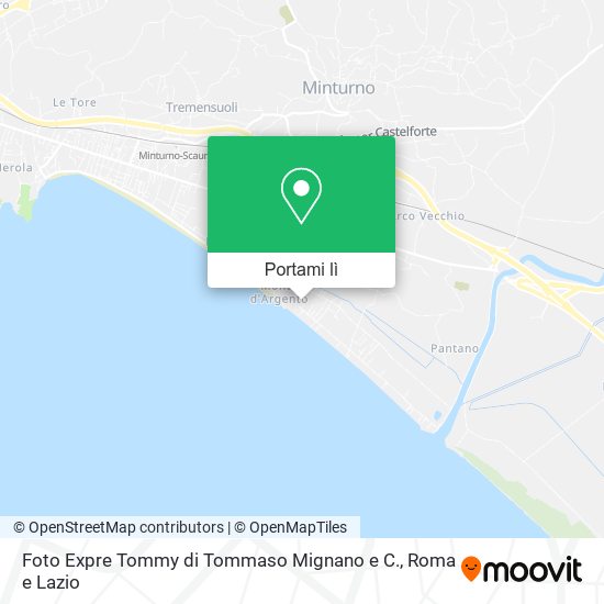 Mappa Foto Expre Tommy di Tommaso Mignano e C.