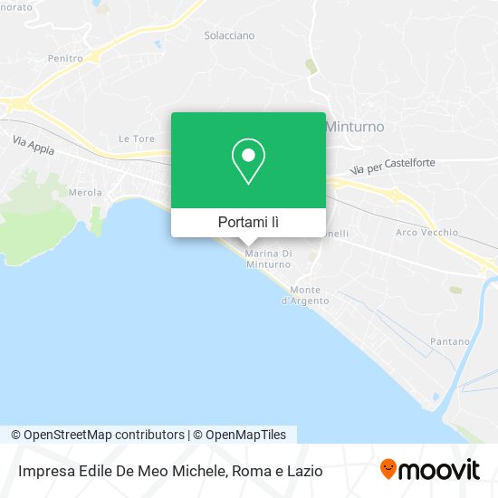 Mappa Impresa Edile De Meo Michele