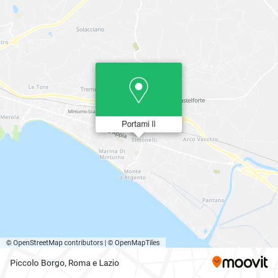 Mappa Piccolo Borgo
