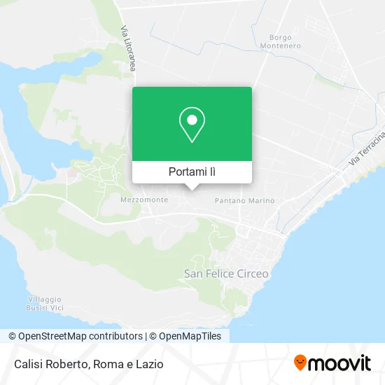 Mappa Calisi Roberto