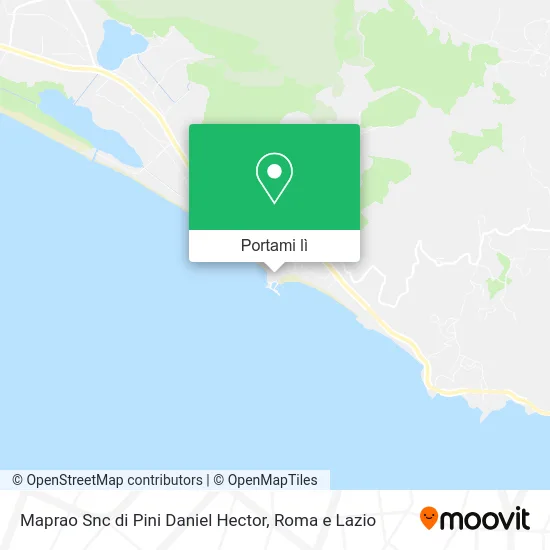 Mappa Maprao Snc di Pini Daniel Hector
