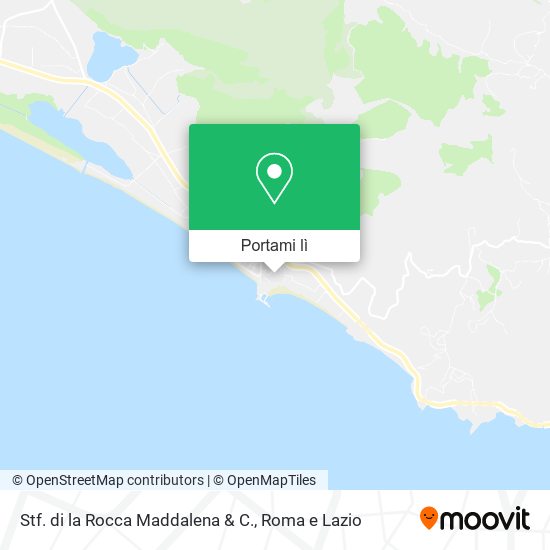 Mappa Stf. di la Rocca Maddalena & C.