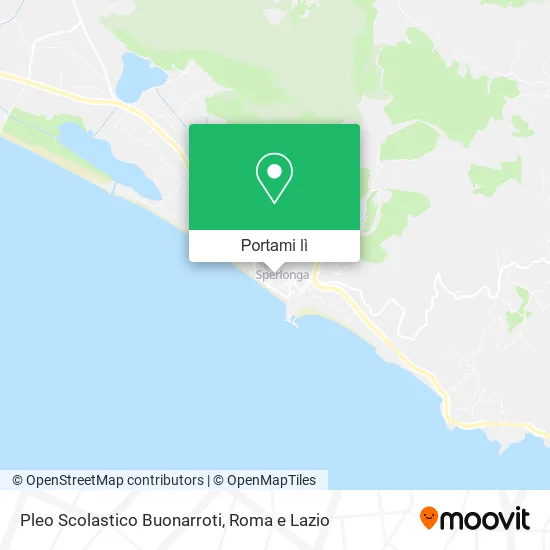 Mappa Pleo Scolastico Buonarroti