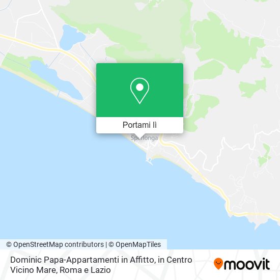 Mappa Dominic Papa-Appartamenti in Affitto, in Centro Vicino Mare