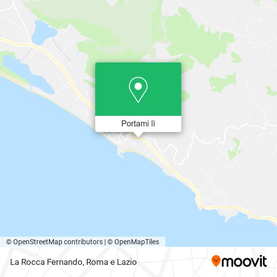 Mappa La Rocca Fernando