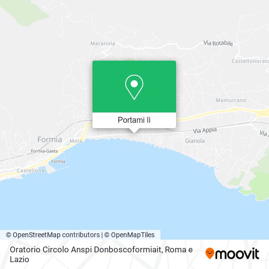 Mappa Oratorio Circolo Anspi Donboscoformiait