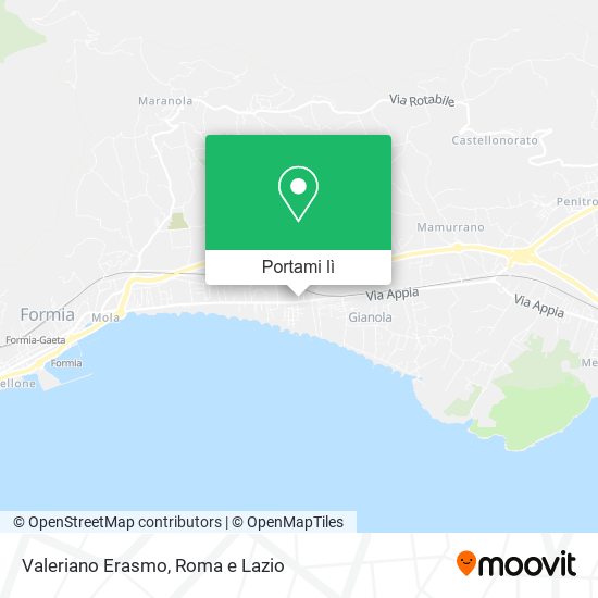 Mappa Valeriano Erasmo