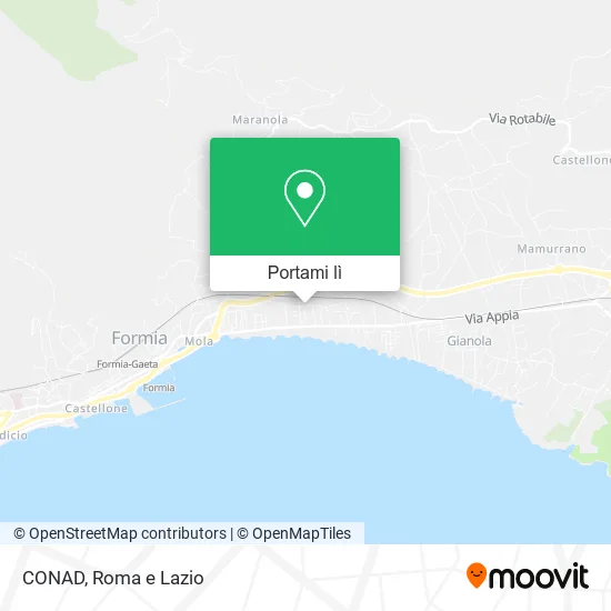 Mappa CONAD