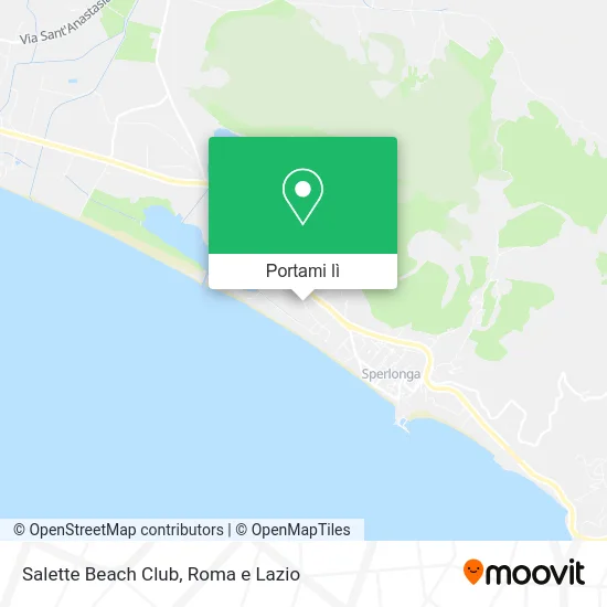 Mappa Salette Beach Club