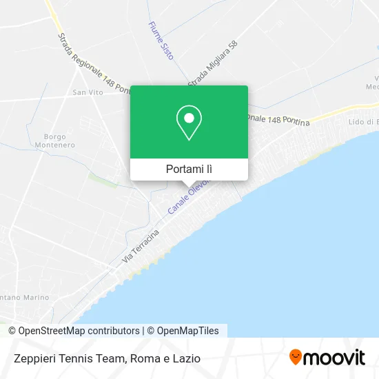 Mappa Zeppieri Tennis Team