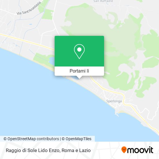 Mappa Raggio di Sole Lido Enzo