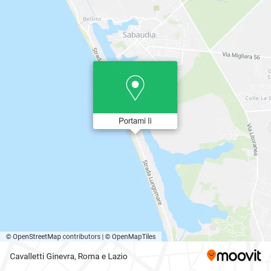 Mappa Cavalletti Ginevra