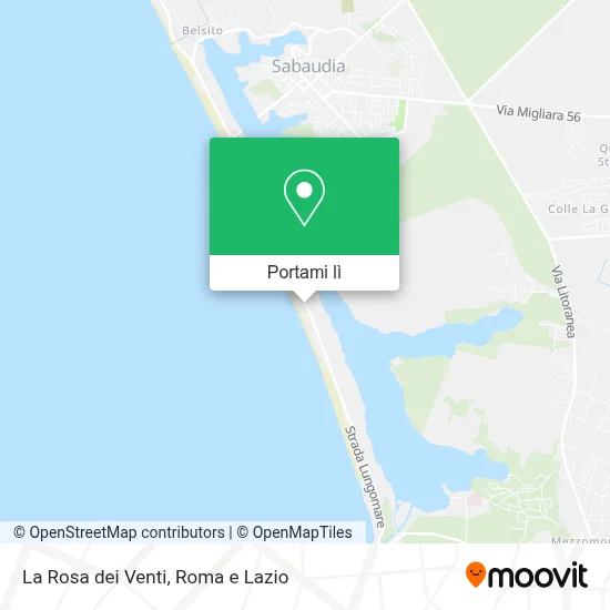 Mappa La Rosa dei Venti