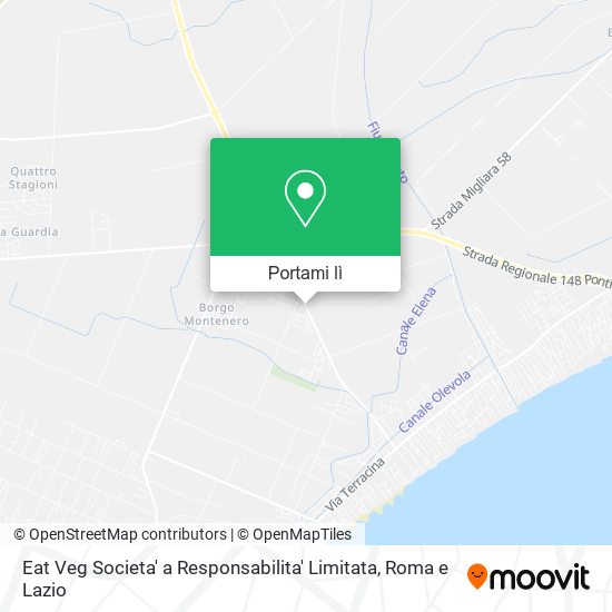 Mappa Eat Veg Societa' a Responsabilita' Limitata