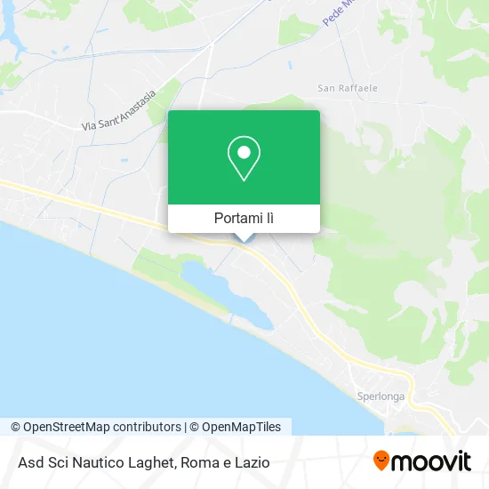 Mappa Asd Sci Nautico Laghet