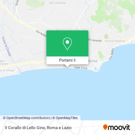 Mappa Il Corallo di Lello Gino