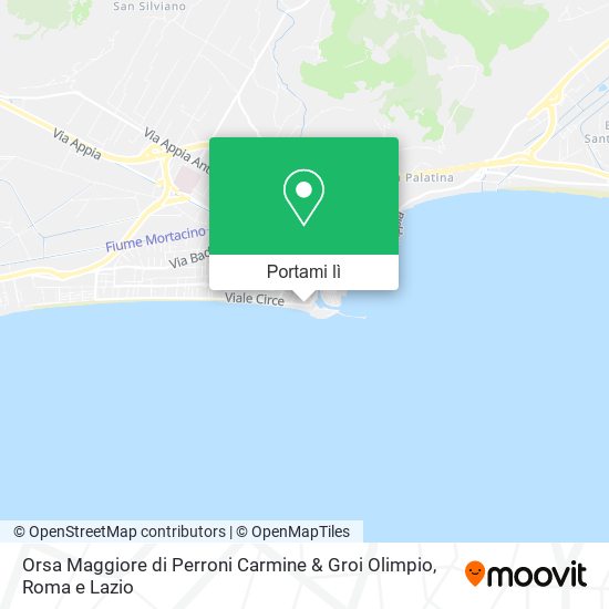 Mappa Orsa Maggiore di Perroni Carmine & Groi Olimpio