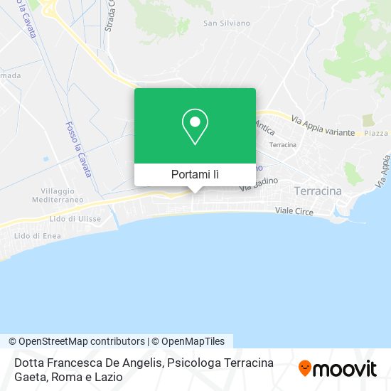 Mappa Dotta Francesca De Angelis, Psicologa Terracina Gaeta