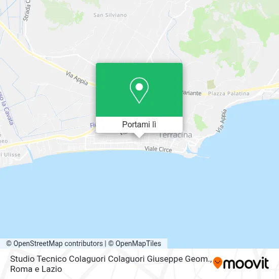 Mappa Studio Tecnico Colaguori Colaguori Giuseppe Geom.