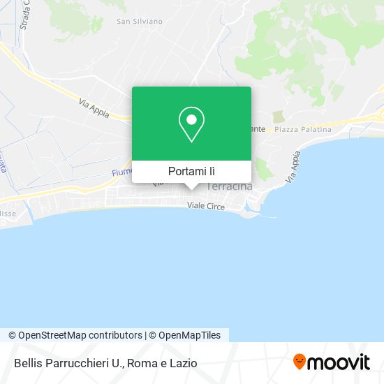 Mappa Bellis Parrucchieri U.