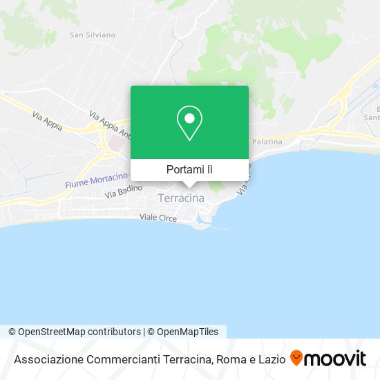 Mappa Associazione Commercianti Terracina