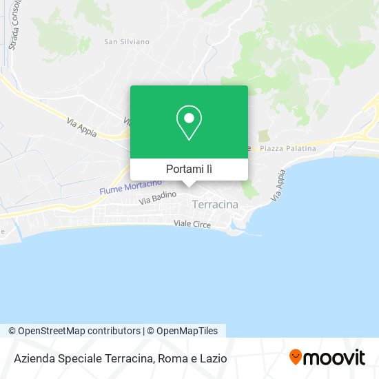 Mappa Azienda Speciale Terracina