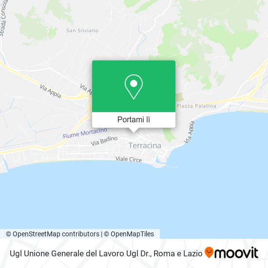 Mappa Ugl Unione Generale del Lavoro Ugl Dr.