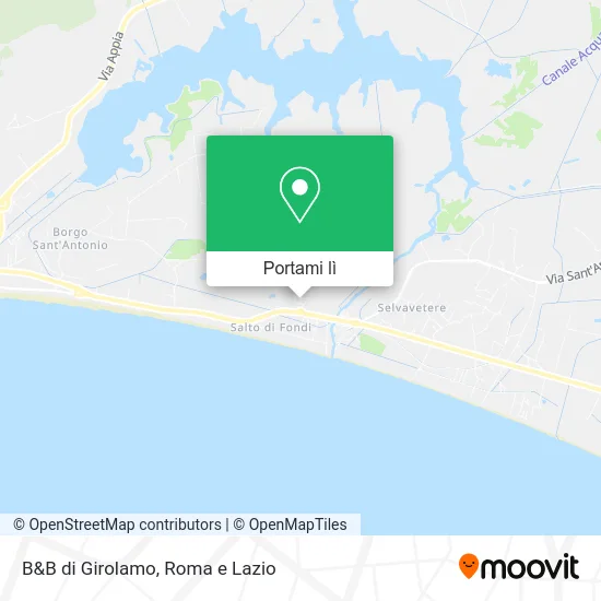 Mappa B&B di Girolamo