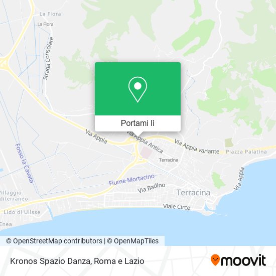 Mappa Kronos Spazio Danza