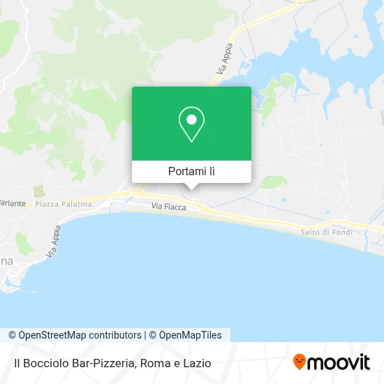 Mappa Il Bocciolo Bar-Pizzeria