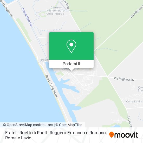 Mappa Fratelli Roetti di Roetti Ruggero Ermanno e Romano