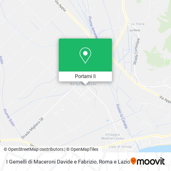 Mappa I Gemelli di Maceroni Davide e Fabrizio