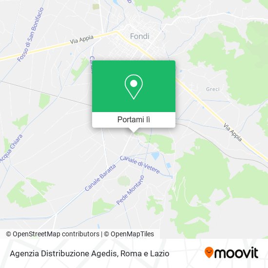 Mappa Agenzia Distribuzione Agedis