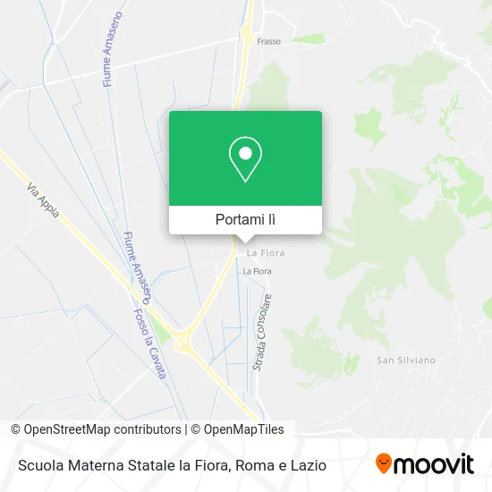 Mappa Scuola Materna Statale la Fiora