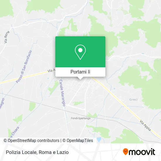 Mappa Polizia Locale