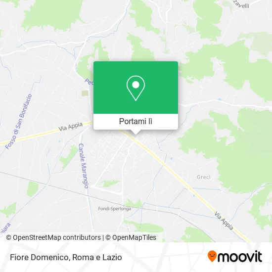 Mappa Fiore Domenico