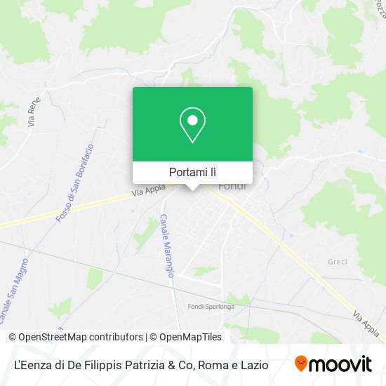 Mappa L'Eenza di De Filippis Patrizia & Co