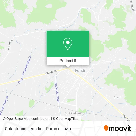 Mappa Colantuono Leondina