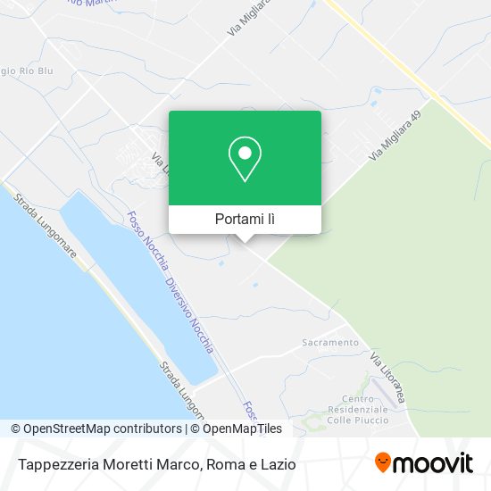 Mappa Tappezzeria Moretti Marco