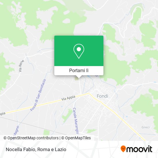 Mappa Nocella Fabio