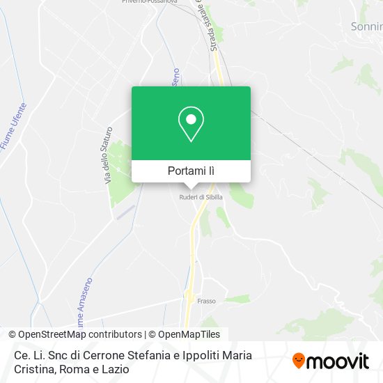 Mappa Ce. Li. Snc di Cerrone Stefania e Ippoliti Maria Cristina