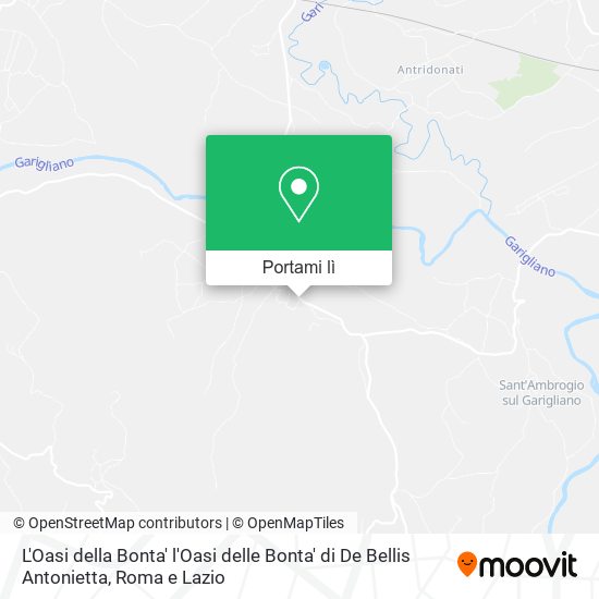Mappa L'Oasi della Bonta' l'Oasi delle Bonta' di De Bellis Antonietta