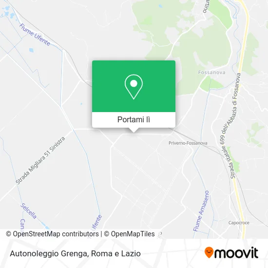 Mappa Autonoleggio Grenga
