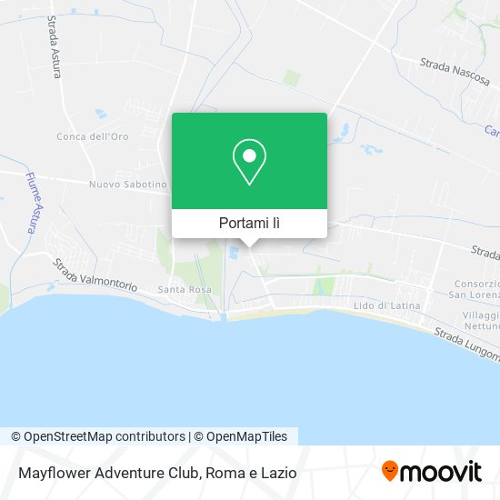 Mappa Mayflower Adventure Club