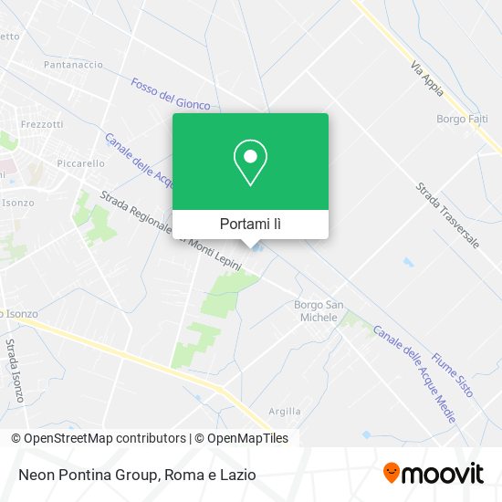 Mappa Neon Pontina Group