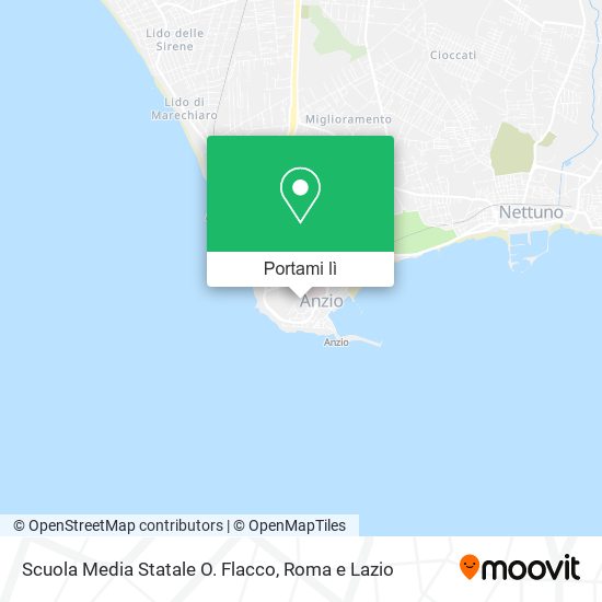Mappa Scuola Media Statale O. Flacco