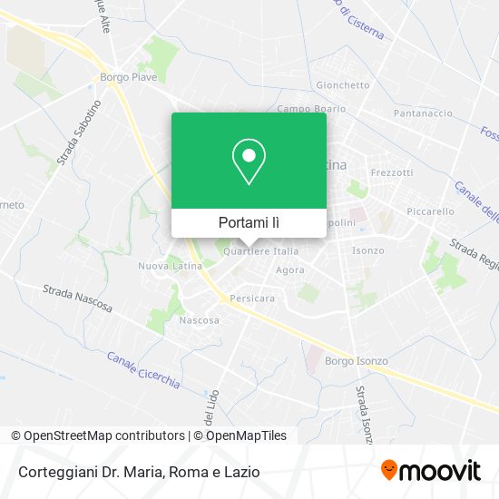 Mappa Corteggiani Dr. Maria