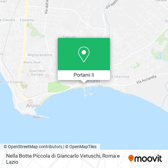 Mappa Nella Botte Piccola di Giancarlo Vetuschi